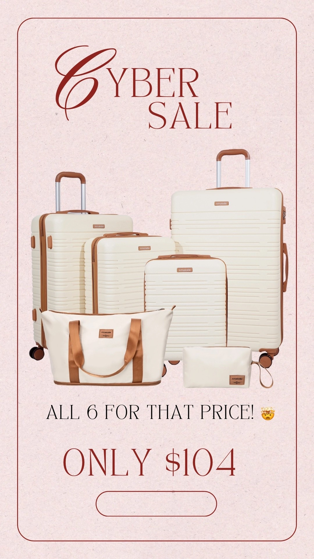 I can't believe the price of these travel bags!!! Huge sale at @walmart 

#LTKHome #LTKCyberWeek #LTKTravel