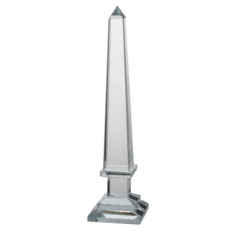Charmine Crystal Obelisk Sculpture | Wayfair North America