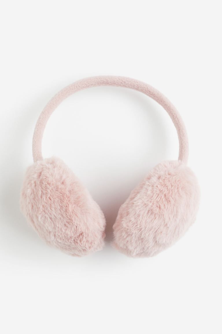Fluffy Earmuffs - Light pink - Kids | H&M US | H&M (US + CA)