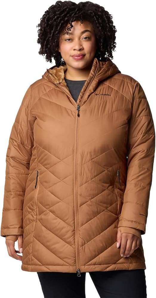 Columbia Women's Heavenly Long Hooded Jacket - Plus Size | Amazon (US)