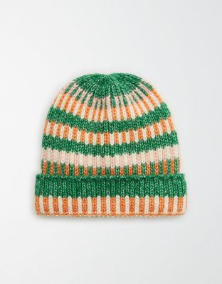 Aerie Striped Beanie | American Eagle Outfitters (US & CA)