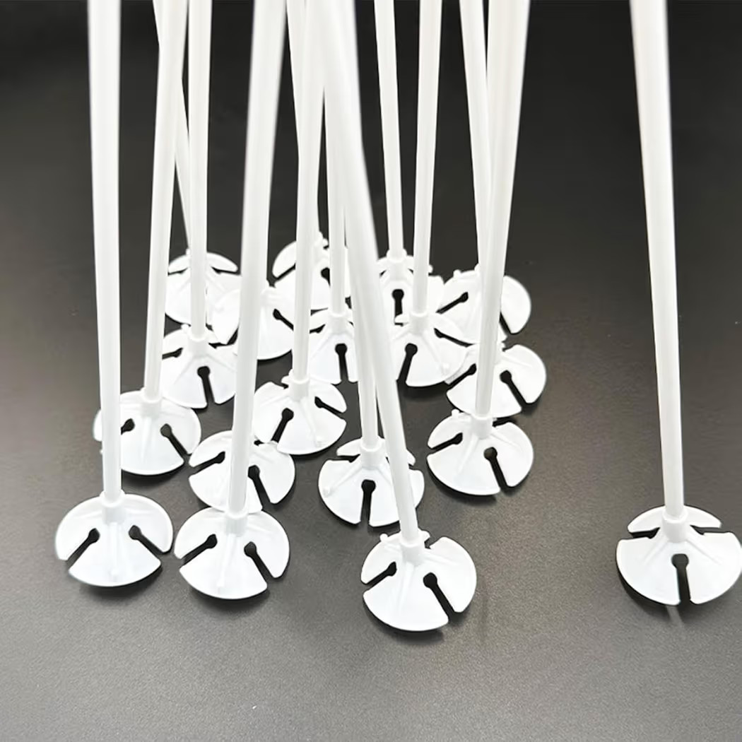 40PCS Balloon Sticks with Holders and Cups Clear Balloon Sticks for Centerpieces with Base Balloo... | Amazon (US)