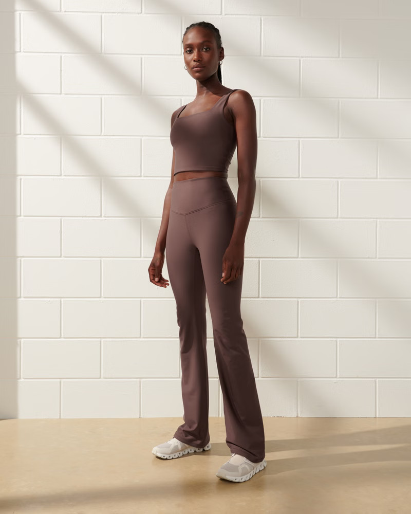 Women's YPB sculptLUX Flare Legging | Women's Active | Abercrombie.com | Abercrombie & Fitch (US)