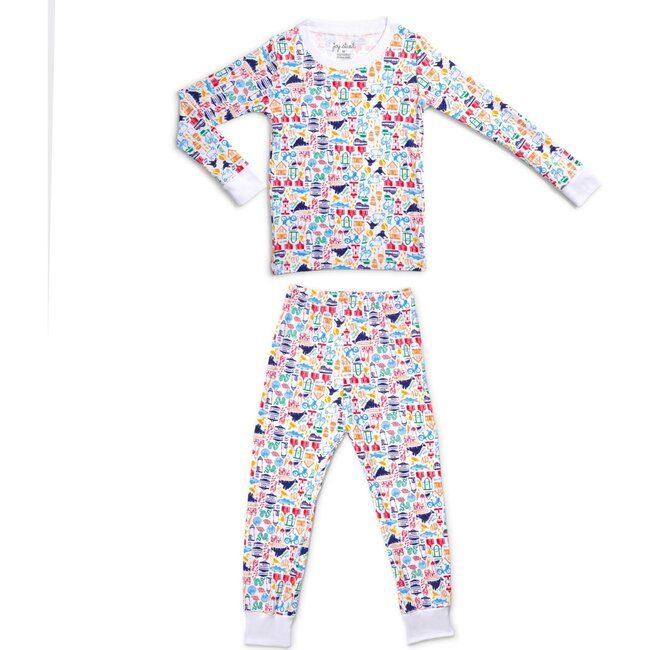 Martha's Vineyard Pajama Set, Martha Multi | Maisonette