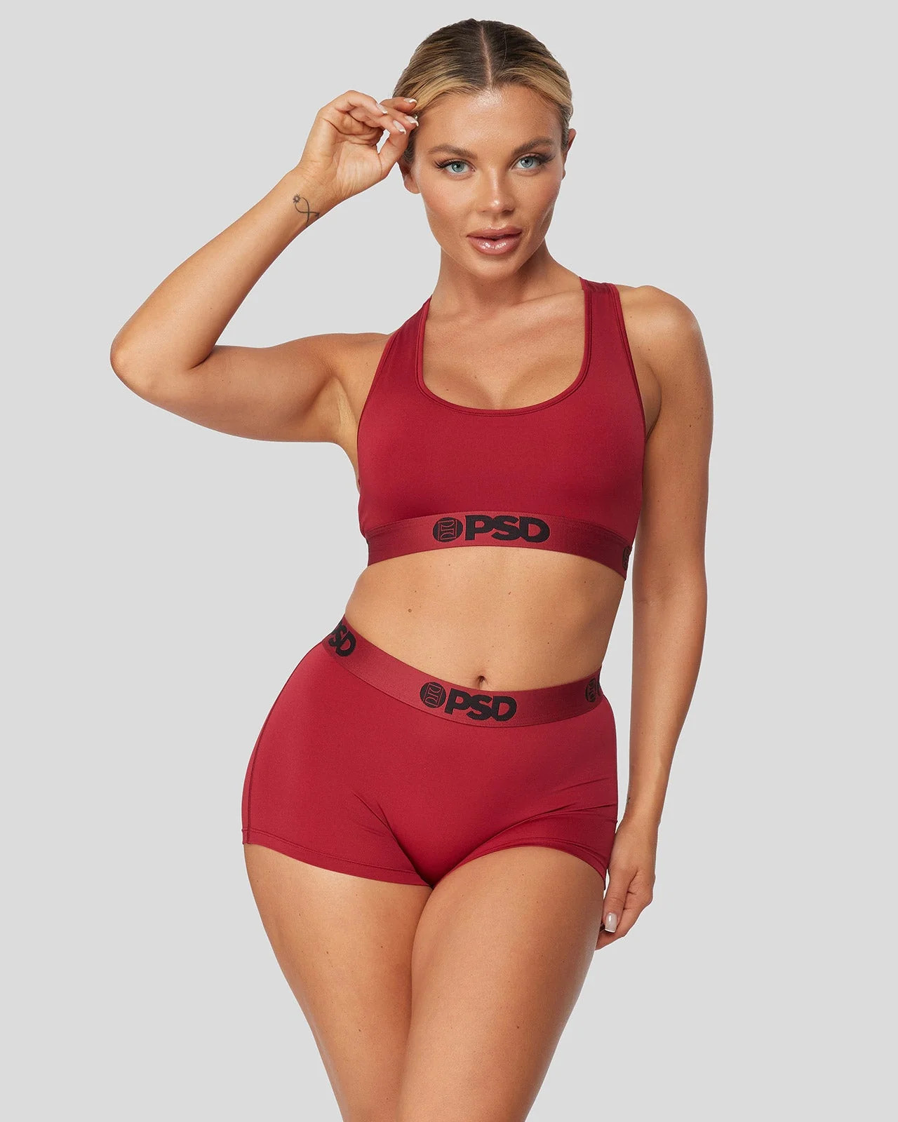 Solids - Maroon | Sports Bra | PSD® | PSD Underwear