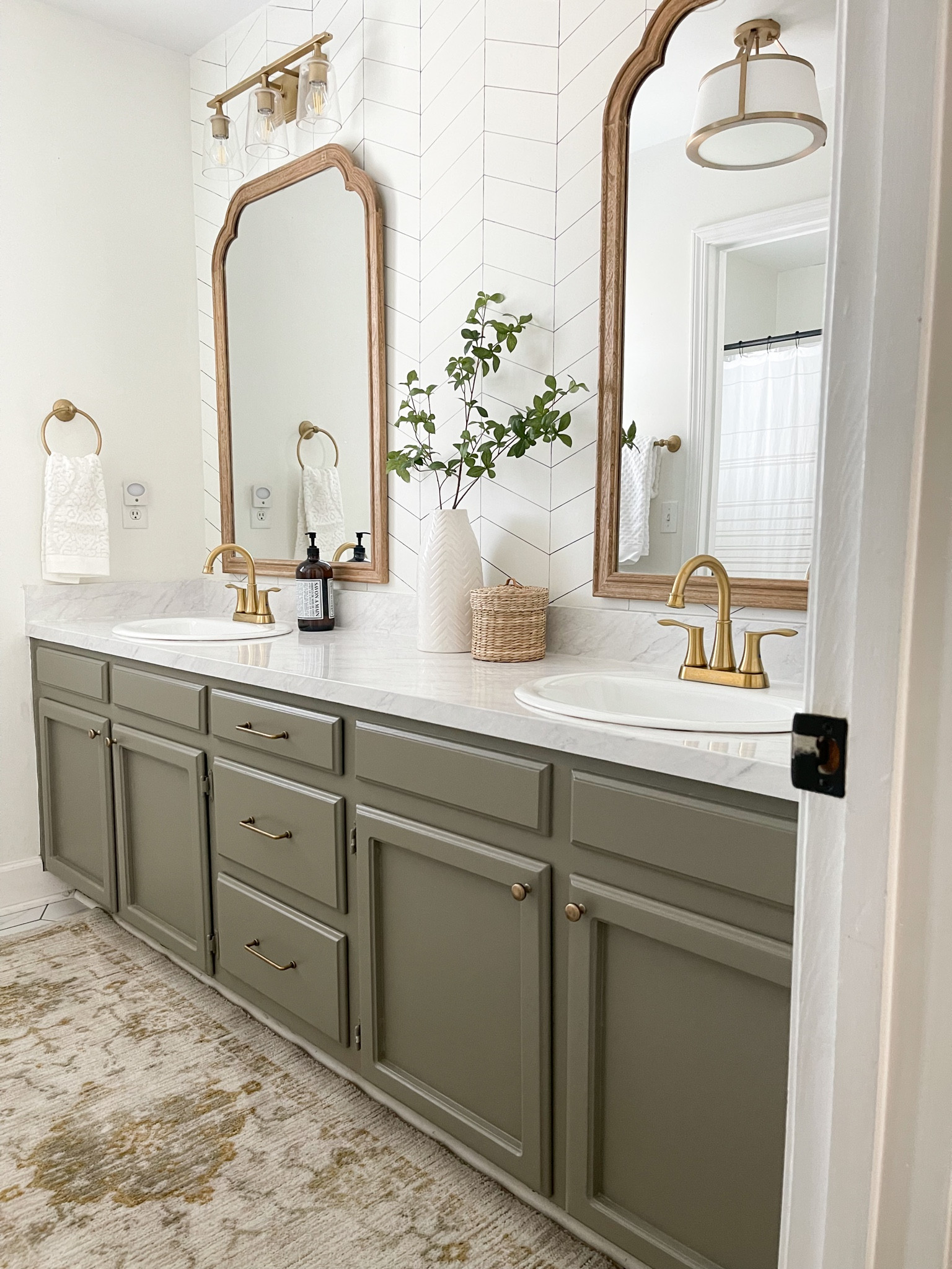 Primary bathroom 

#LTKSeasonal #LTKhome #LTKFind