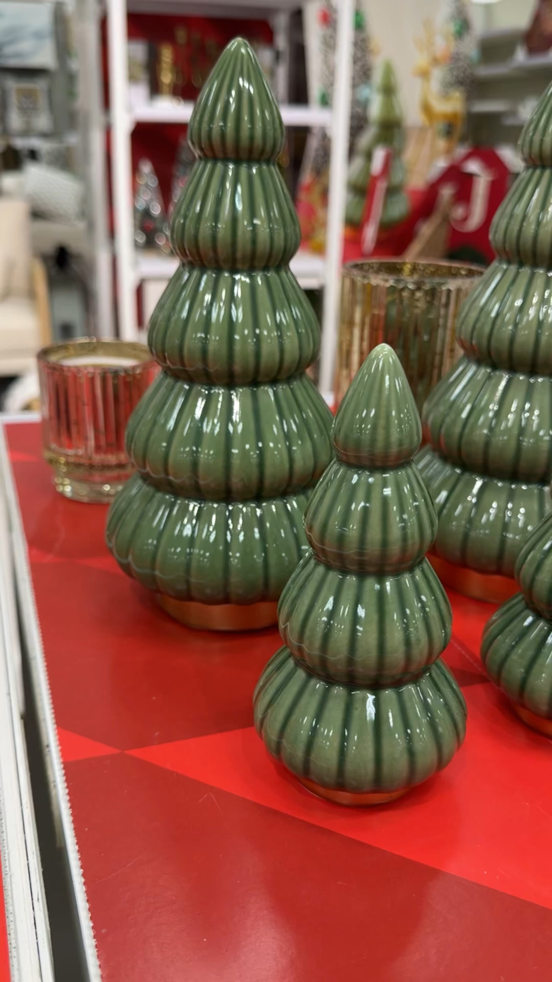 @target has some amazing holiday and Christmas decorations. I'm loving the metal lidded "salt" candle. Very sturdy product I can see this metal jar being repurposed after the candle burns out. 

I'm dying to put up these green glass Christmas trees after thanksgiving. 

Most of the products in the video are tagged so you can easily find them below ⬇️ 

Happy holidays!

Christmas decor shopping target home style green wooden toys ornaments home goods video in store gift ideas decorating for the holidays 

 #hearthandhand #holidaydecor #targethome 

#LTKhome #LTKVideo #LTKHoliday