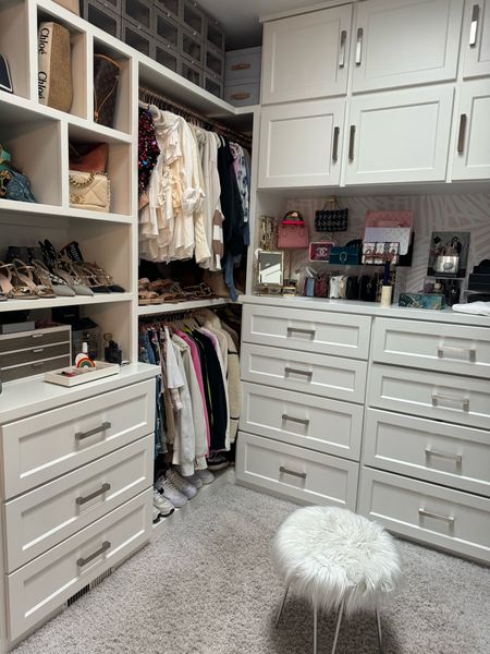 Master closet and wall in closet finds must have organization for clothes and shoes and bags 

#LTKhome