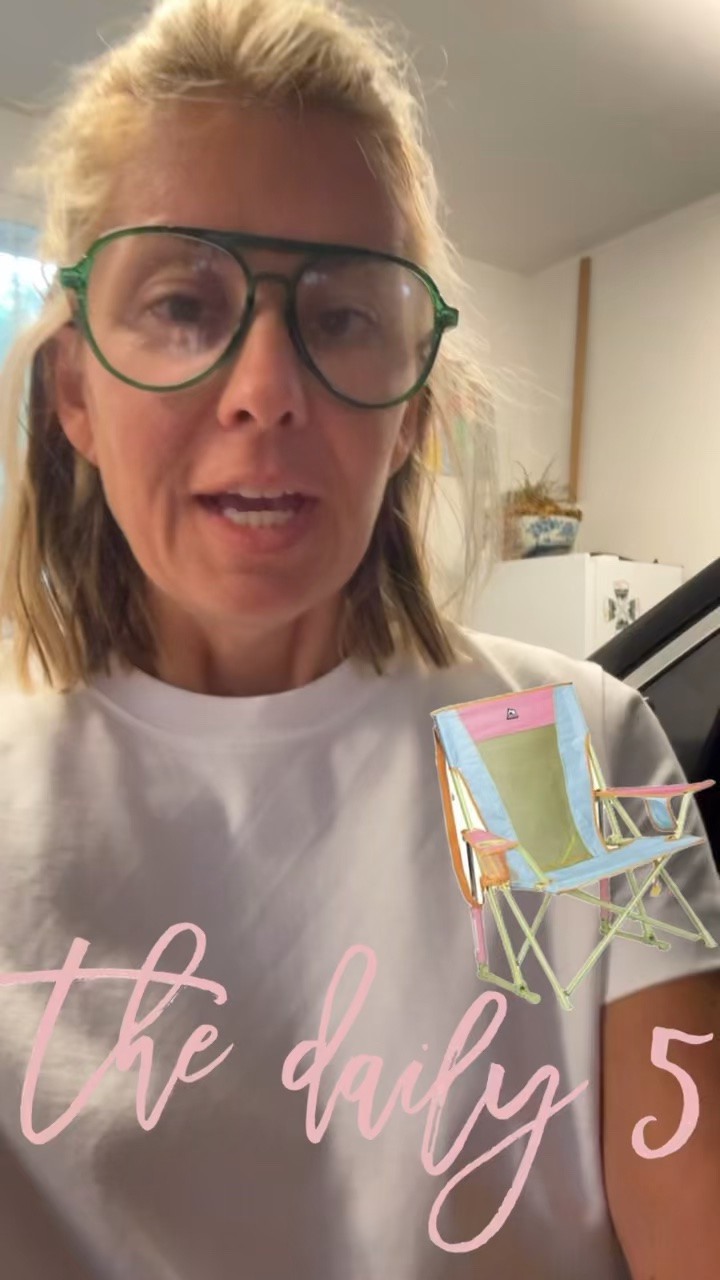 Daily 5…#3…Tailgate Chair!! The cutest, most stylish and most comfortable chair. Perfect gift and on sale!

#LTKdayinmylife #LTKstorytime #LTKSaleAlert
