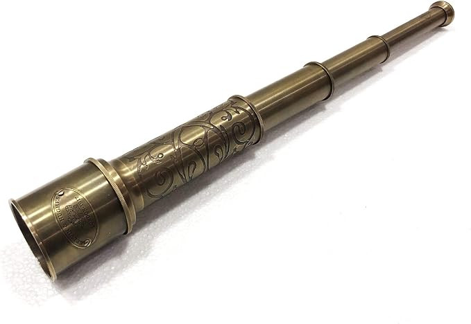 Victorian Marine Old Antique Telescope 18" Maritime Nautical Brass Spyglass Telescope | Amazon (US)