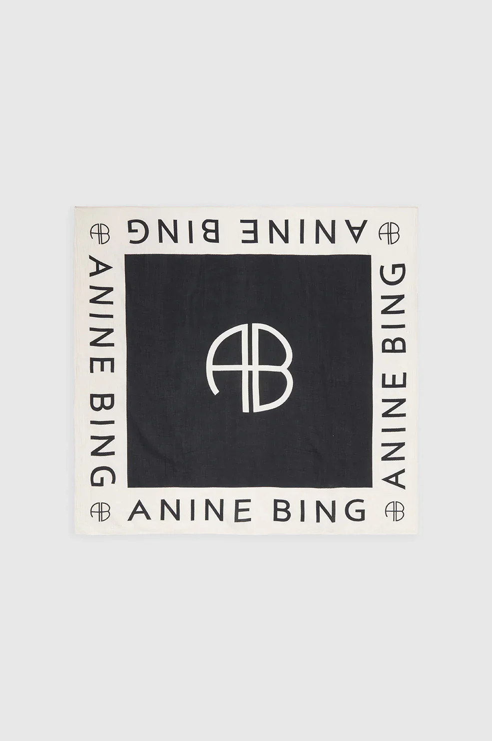 Praia Sarong - Black And Cream | Anine Bing