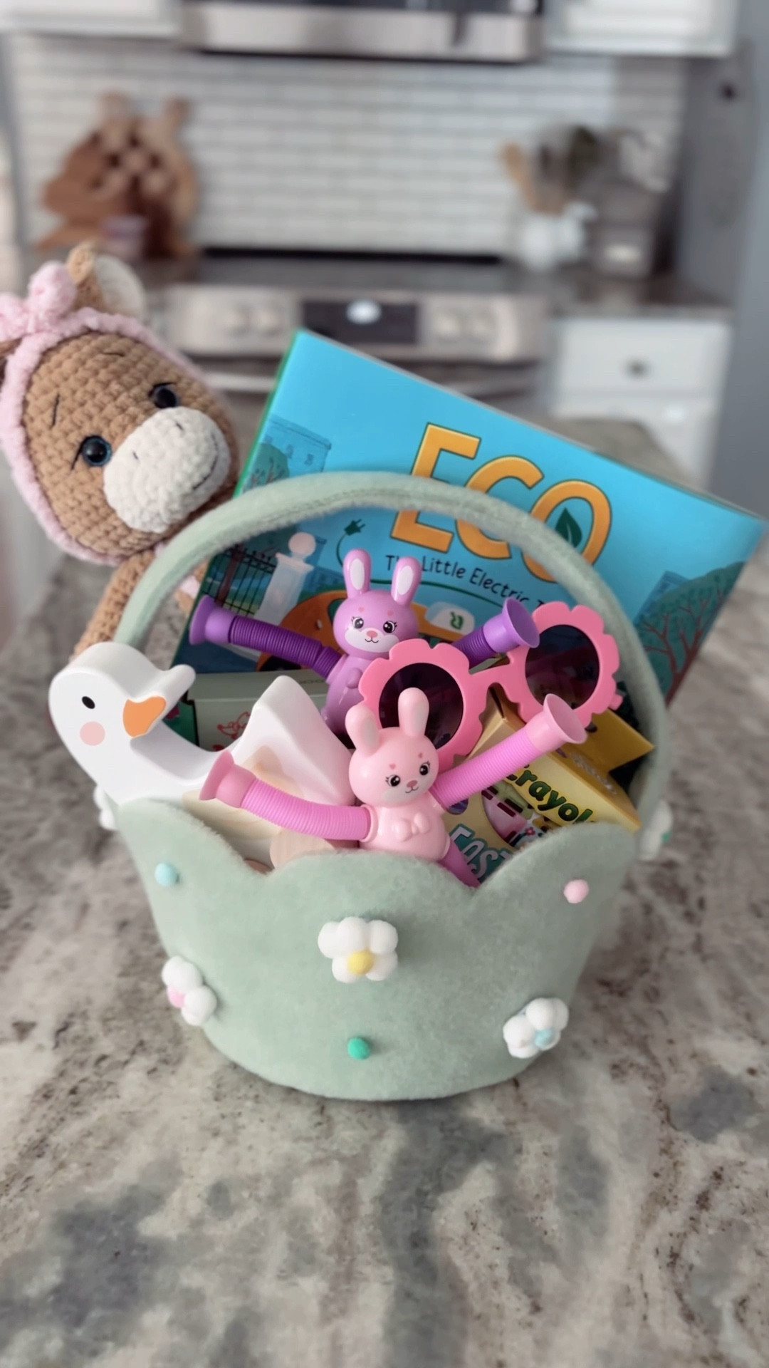 Skip the candy overload this year 🐰✨
This no junk Easter basket is actually filled with things my toddler will USE + love 💕
And wait until you see this Aldi basket… only $4.99!! 😍
Plus this book?! We’ve been reading it on repeat — it’s SO cute and fun to read! 🙌🏼 
If you’re building a toddler basket this year, save this for inspo 🤍

Comment “Easter” and I’ll send you all the links straight to your inbox 🫶🏻
















.
.
.
.
.
.
#easterbaskets #easterbasketideas #easterbasketstuffers #easterfun #easterbasket 

#LTKmomlife #LTKSeasonal #LTKKids