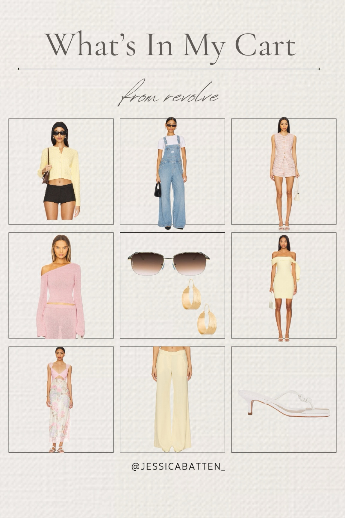 What’s in my cart from revolve! Getting my spring wardrobe ready 💛

#LTKSpringSale #LTKStyleTip #LTKShoeCrush