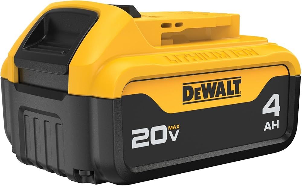 DEWALT 20V MAX Lithium Ion Battery (DCB204) | Amazon (US)