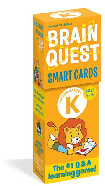 Brain Quest Kindergarten Smart Cards Revised 5th Edition | Barnes & Noble