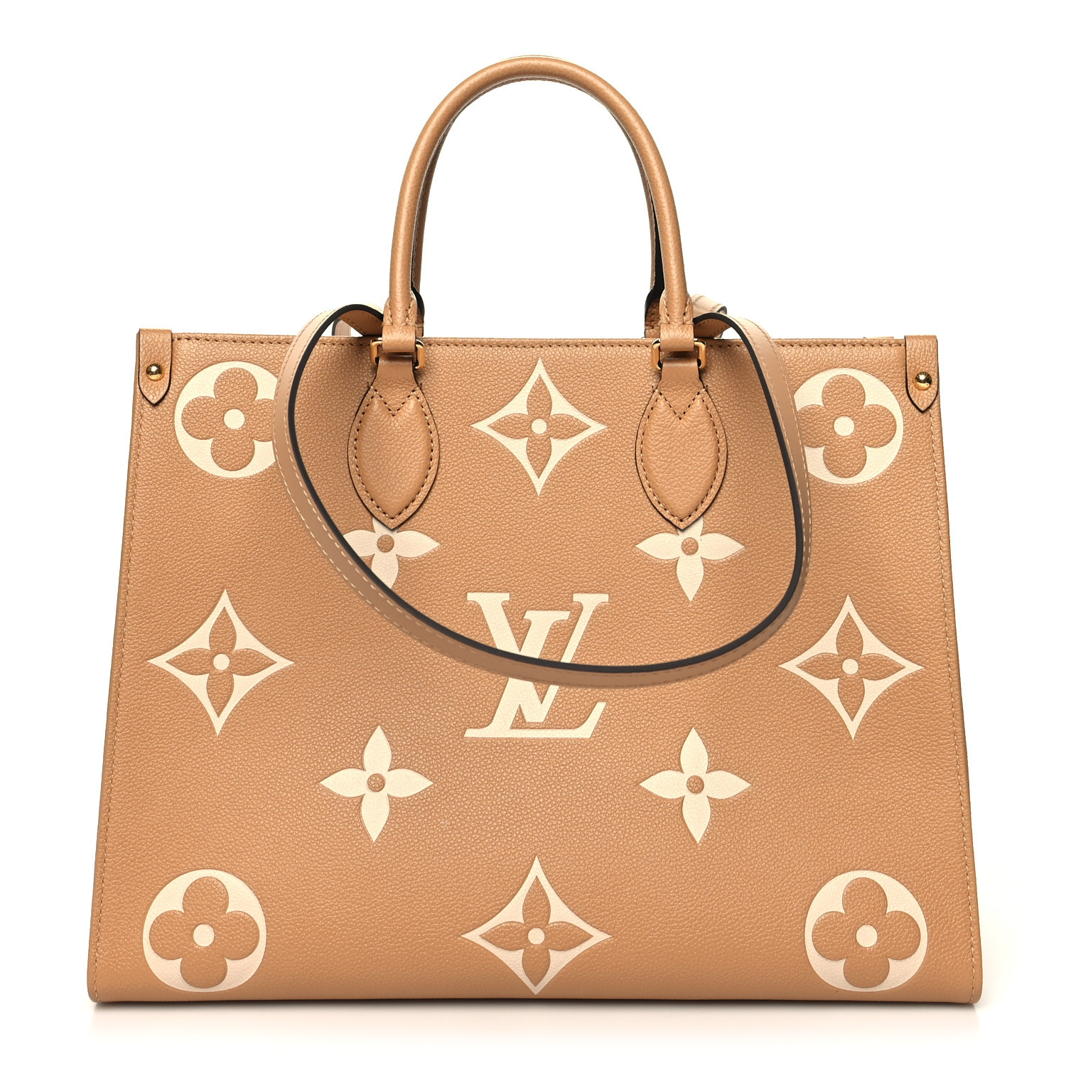 Empreinte Monogram Giant Onthego MM Arizona Creme | FASHIONPHILE (US)