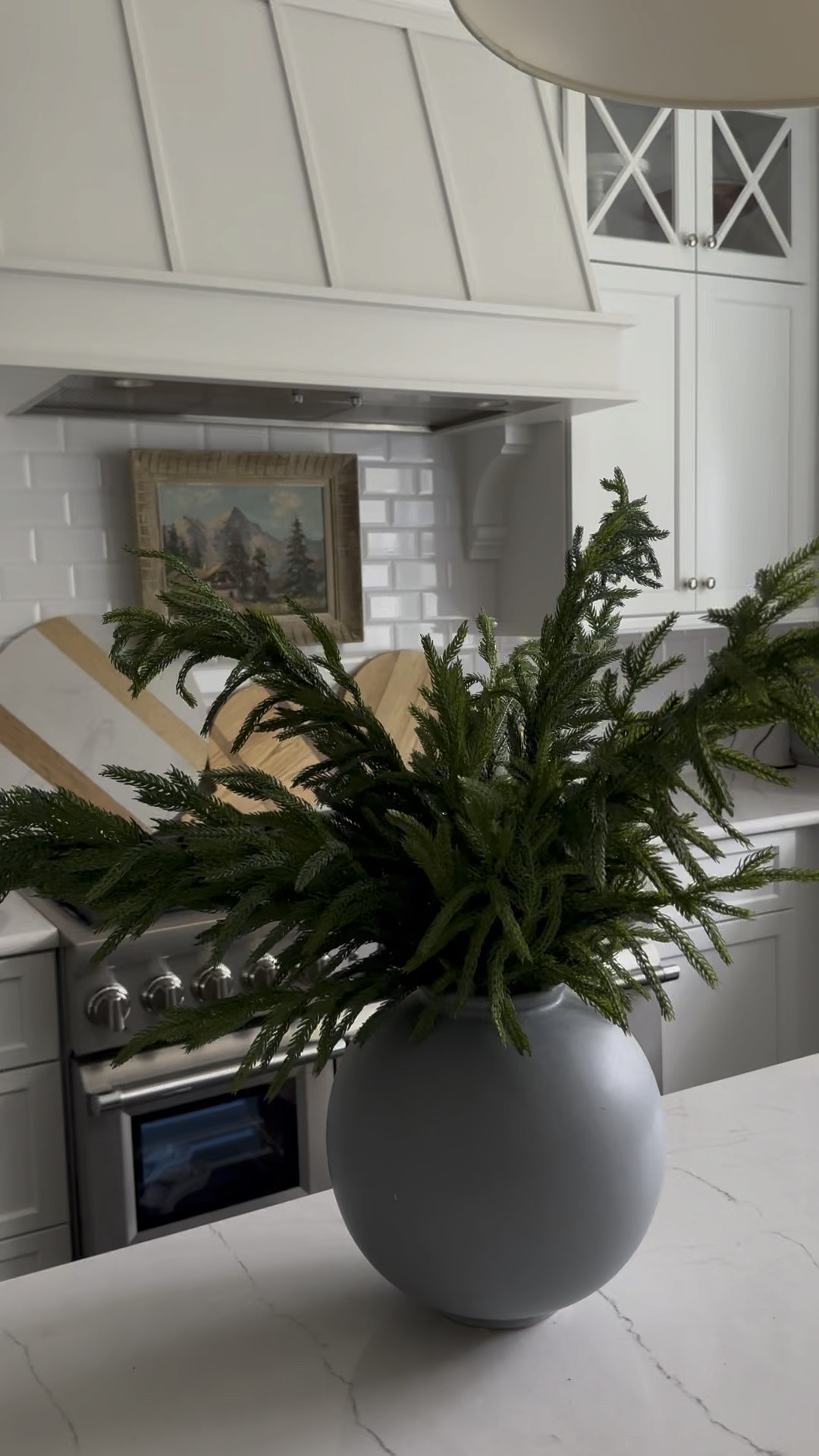 Pictured 5 $9.99 each 38 inch Norfolk Pine Stems. Norfolk pine tends to lay more loose in compassion to cedar stems. Also linking Afloral option as less expensive stems tend to sell out. 

#LTKSeasonal #LTKHolidaySale #LTKHoliday