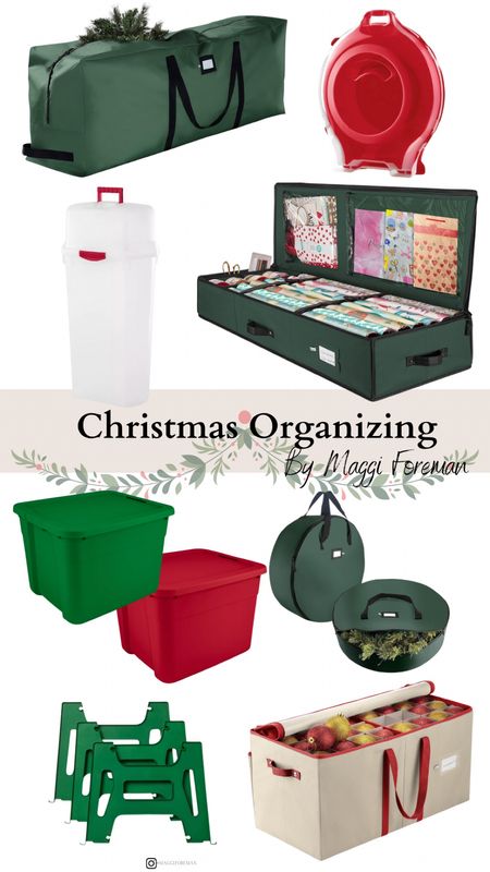 Time to get organized and put that Christmas stuff away! Everything you need for organization so it’s all ready for next season! 

#LTKSeasonal #LTKhome #LTKHoliday