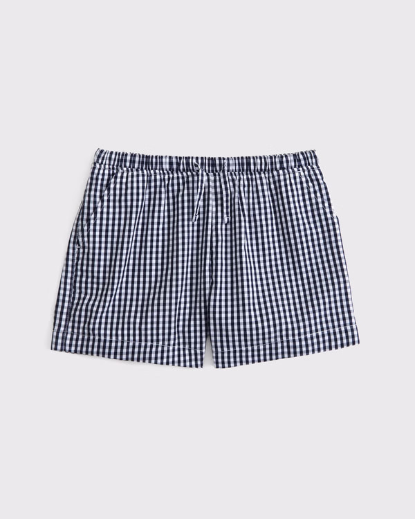 girls poplin pull-on shorts | girls bottoms | Abercrombie.com | Abercrombie & Fitch (US)