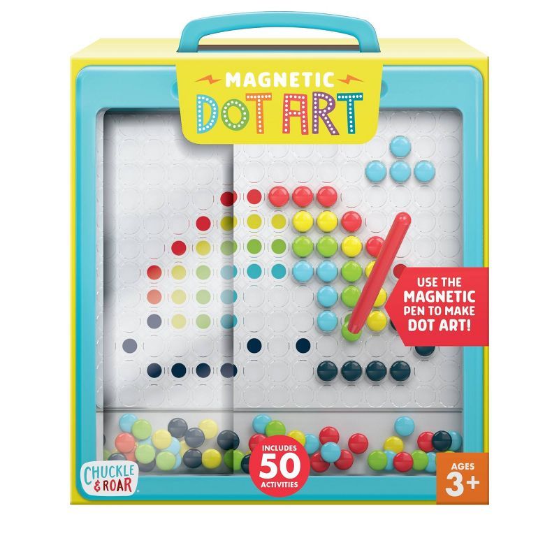 Chuckle & Roar Magnetic Dot Art Designer Travel Art Kit | Target