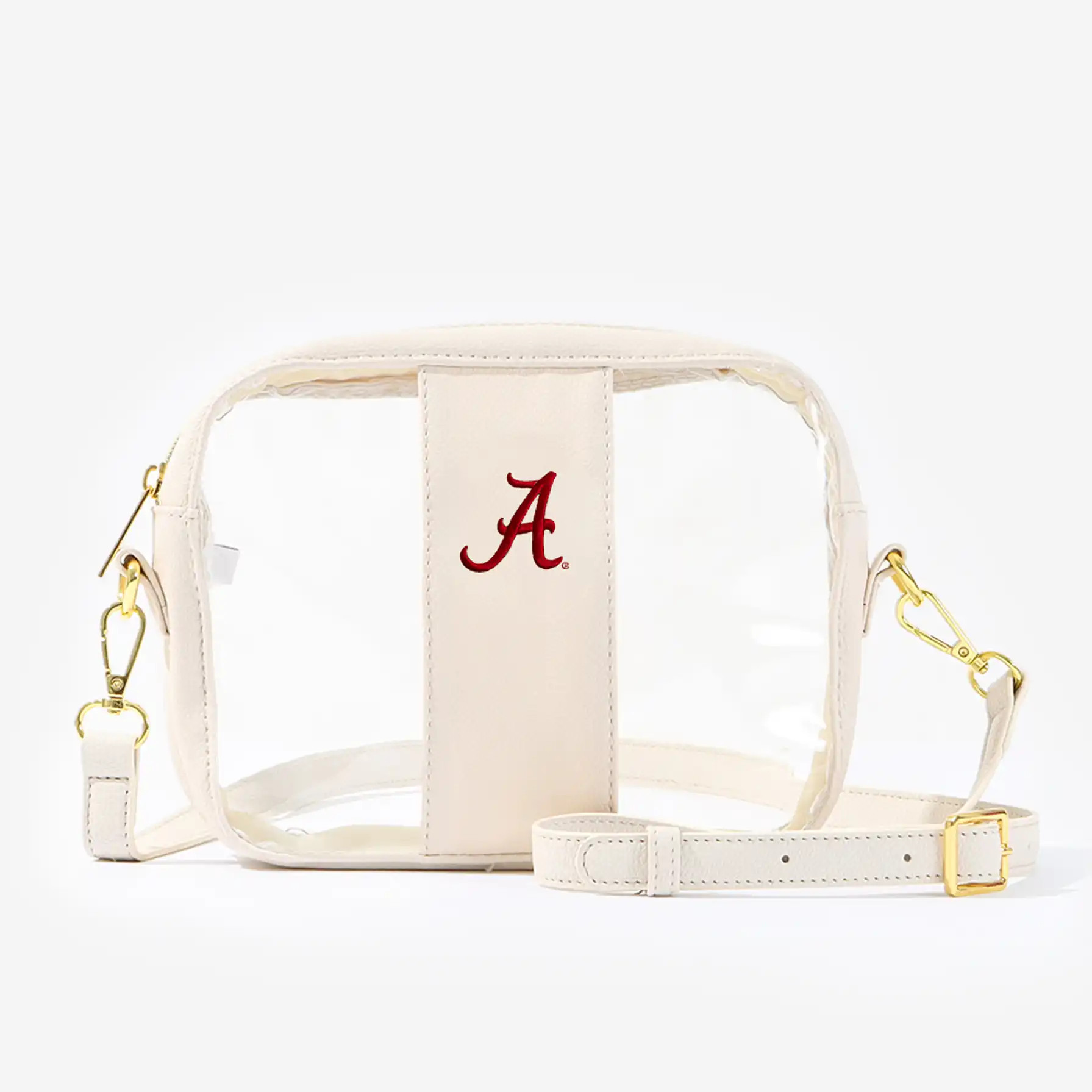 Alabama Crimson Tide Clear Stadium Crossbody Bag | Marleylilly