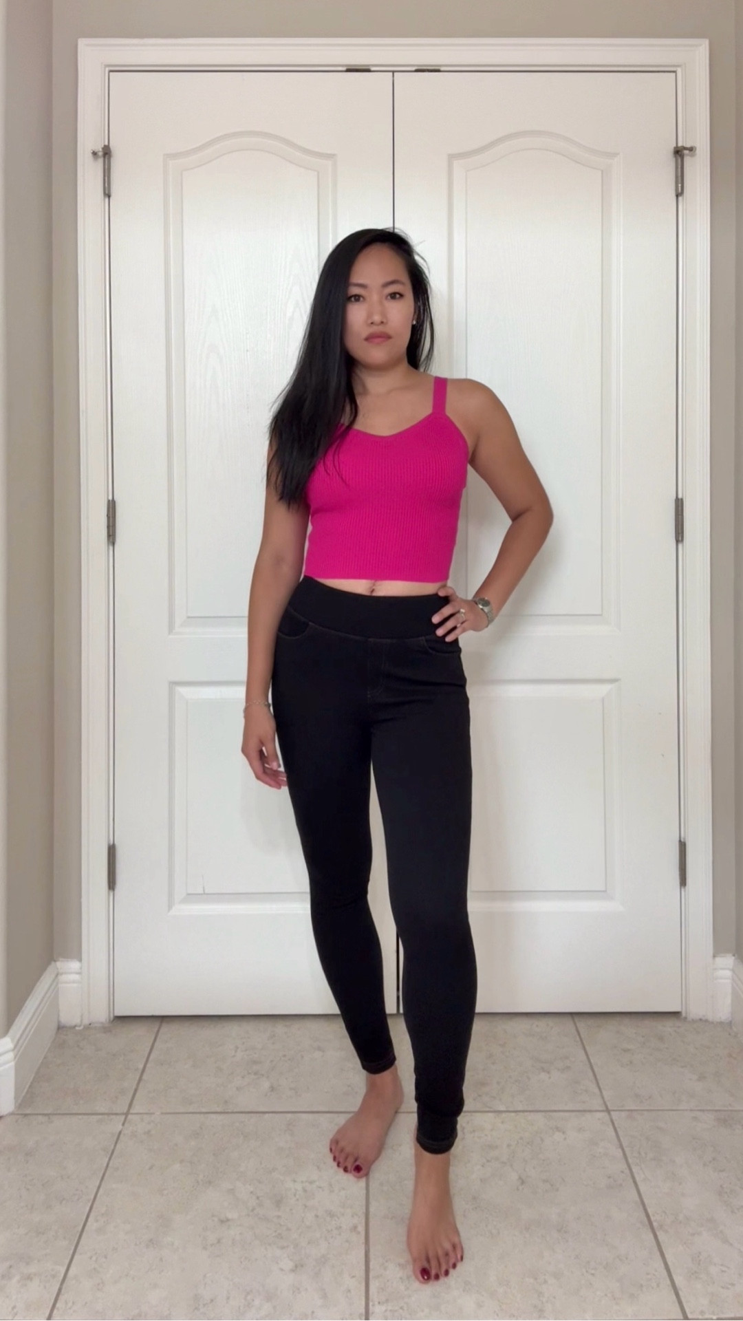 One pair of pants. Three different looks. 😍
These black high-waisted jeggings from IUGA are a mama must-have 👖
✔️ Ultra-stretchy (squat test ✅)
✔️ Tummy control (♥️ that for mommies)
✔️ Not see-through, not stiff
✔️ Styled for errands, workouts, and date night 💃

high waisted jeggings, tummy control, mom friendly leggings, versatile pants, date night, comfortable jeggings, flattering jeggings, squat proof, affordable fall fashion, postpartum friendly pants, everyday leggings, fashion for moms 

🎶 Music: Birds of a Feather (Vibey)
Artist: Sunset Party (TikTok)  

#LTKStyleTip #LTKParties #LTKActive