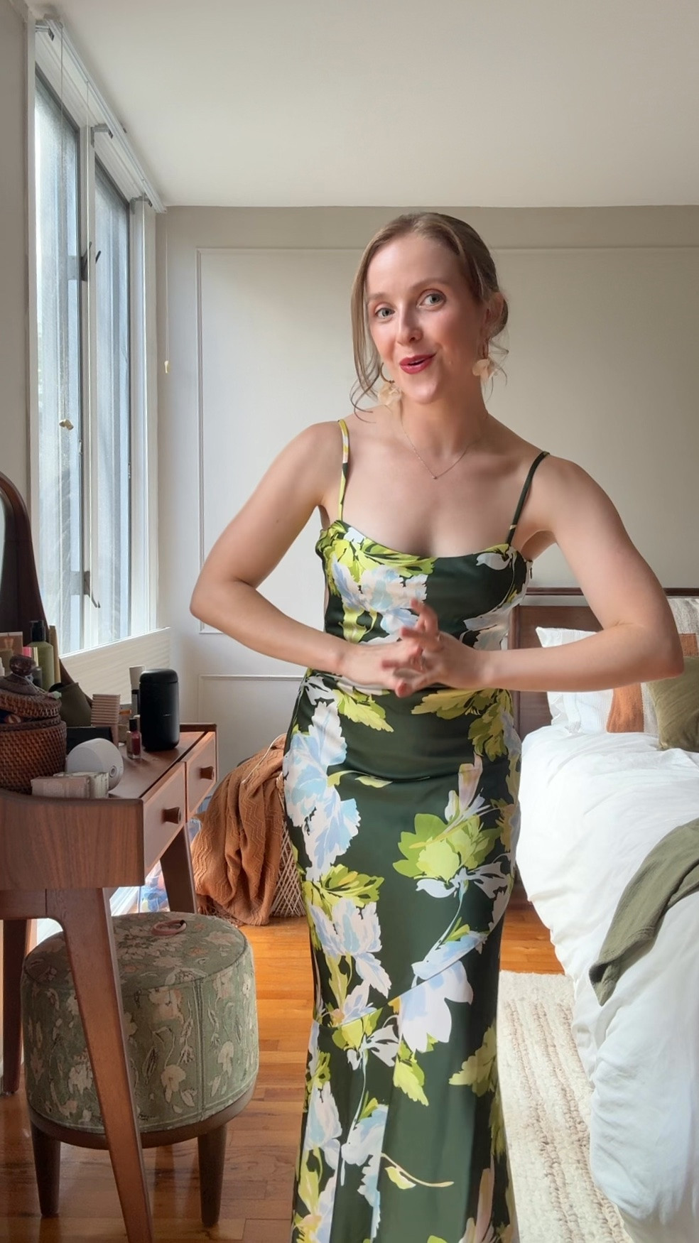 Stunning wedding guest dress UNDER $100, lined and thick satin that doesn’t cling, side zip, works for us shorties too!(5ft 2) wearing small @Petal & Pup 


Formal dress , event dress, gown

#LTKSaleAlert #LTKPetite #LTKWedding