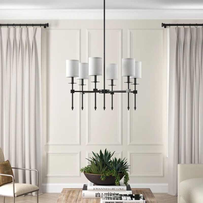 Tatianna 6 - Light Dimmable Classic / Traditional Chandelier | Wayfair North America