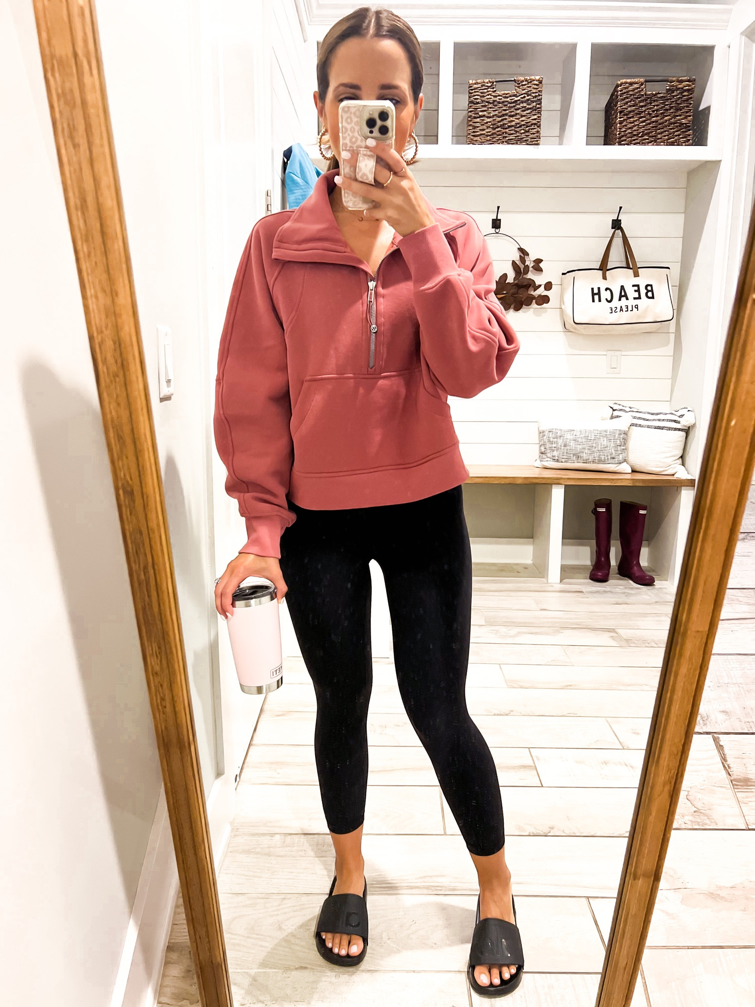 Scuba Oversized Funnel Neck Half … curated on LTK
