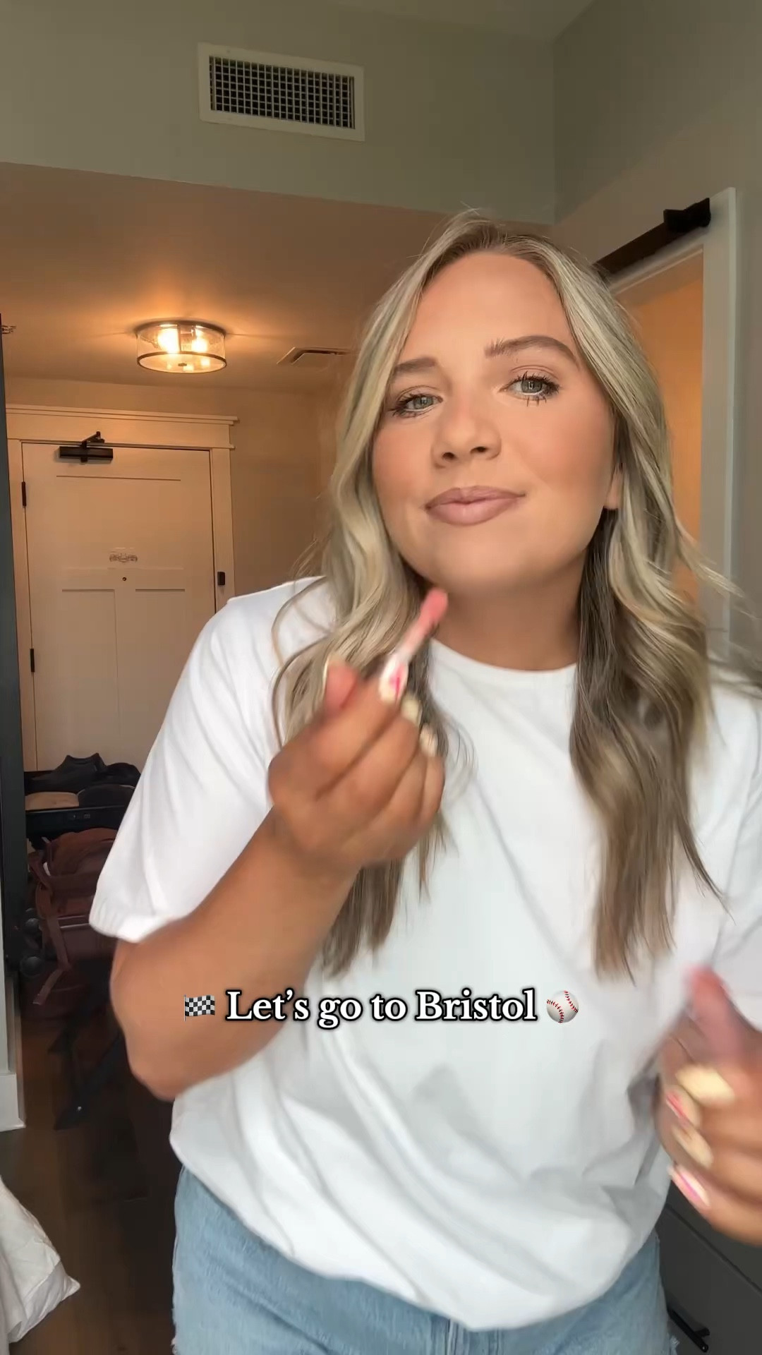 Bristol game day fit!! 🏁

Lip liner shade - Kiss
Lipstick shade - Annie 
Lip gloss shade - Strawberry shortcake


#LTKShoeCrush #LTKStyleTip #LTKBeauty