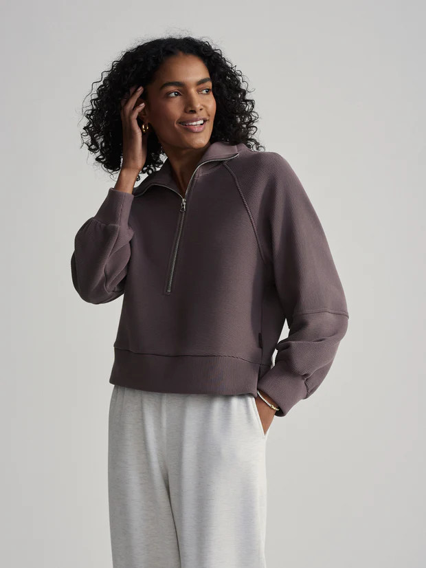 Milano Half Zip Sweat | Varley UK | Varley UK