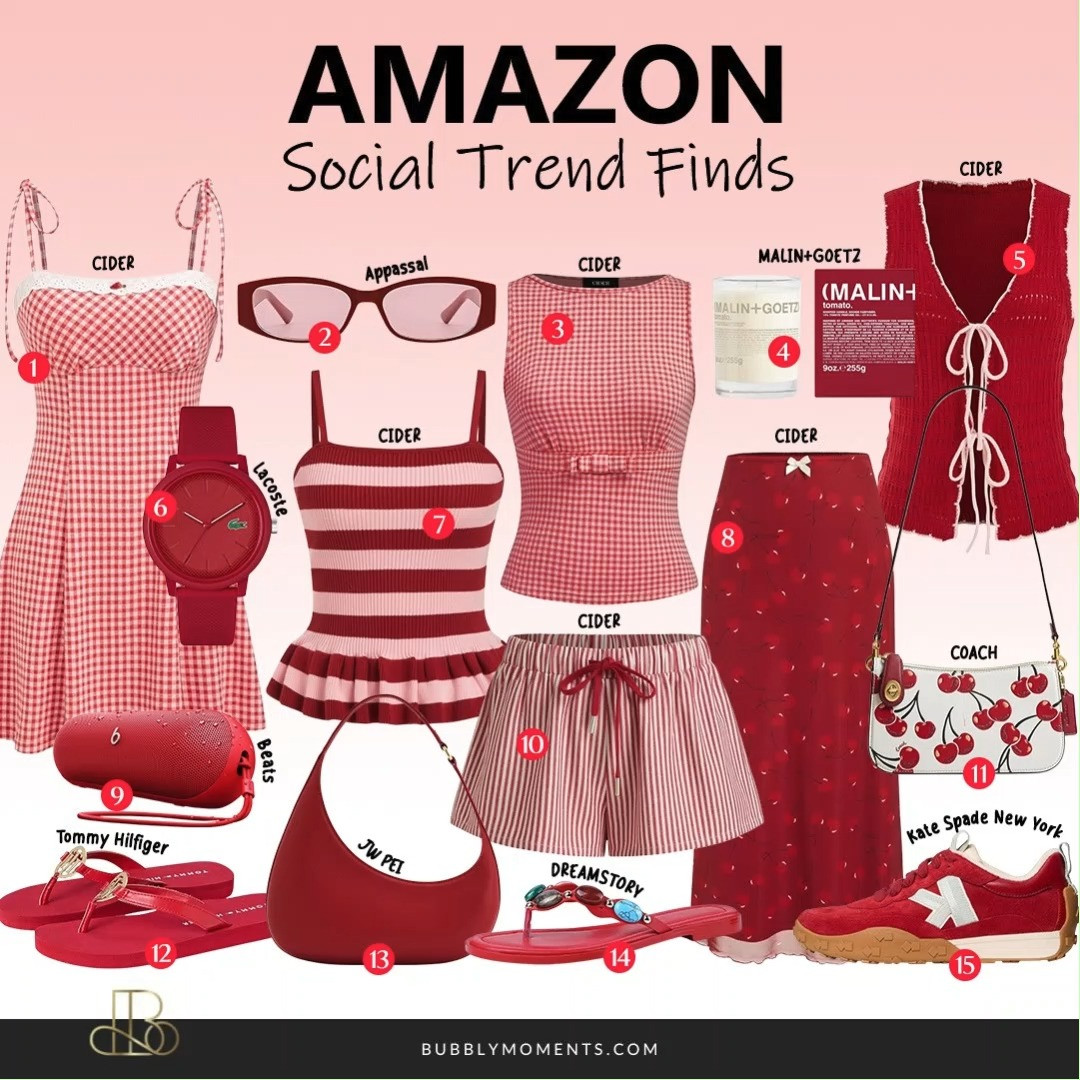 These Amazon social trend finds are everywhere right now ✨ From viral fashion pieces to everyday essentials and must-have accessories, these are the trending finds everyone is adding to cart. Perfect for upgrading your daily routine, refreshing your style, or finding those little things that make life easier and more fun.
Whether you love cozy home finds, cute outfits, beauty favorites, or trendy accessories, this roundup has a little bit of everything. These picks are stylish, practical, and easy to use for everyday life. Save this post for your next Amazon scroll and tap to shop the viral finds everyone is talking about 💕
#LTKStyle #LTKFinds #LTKBeauty #AmazonFinds #TikTokMadeMeBuyIt #AmazonFavorites #ViralFinds #TrendingNow #AmazonMustHaves #OnlineShopping #DailyFinds #MustHaveItems #TrendingProducts #FashionFinds #HomeFinds #BeautyFinds #LifestyleFinds #AmazonDeals #InternetFamous #ViralProducts #ShopWithMe #AmazonTrend 

 
