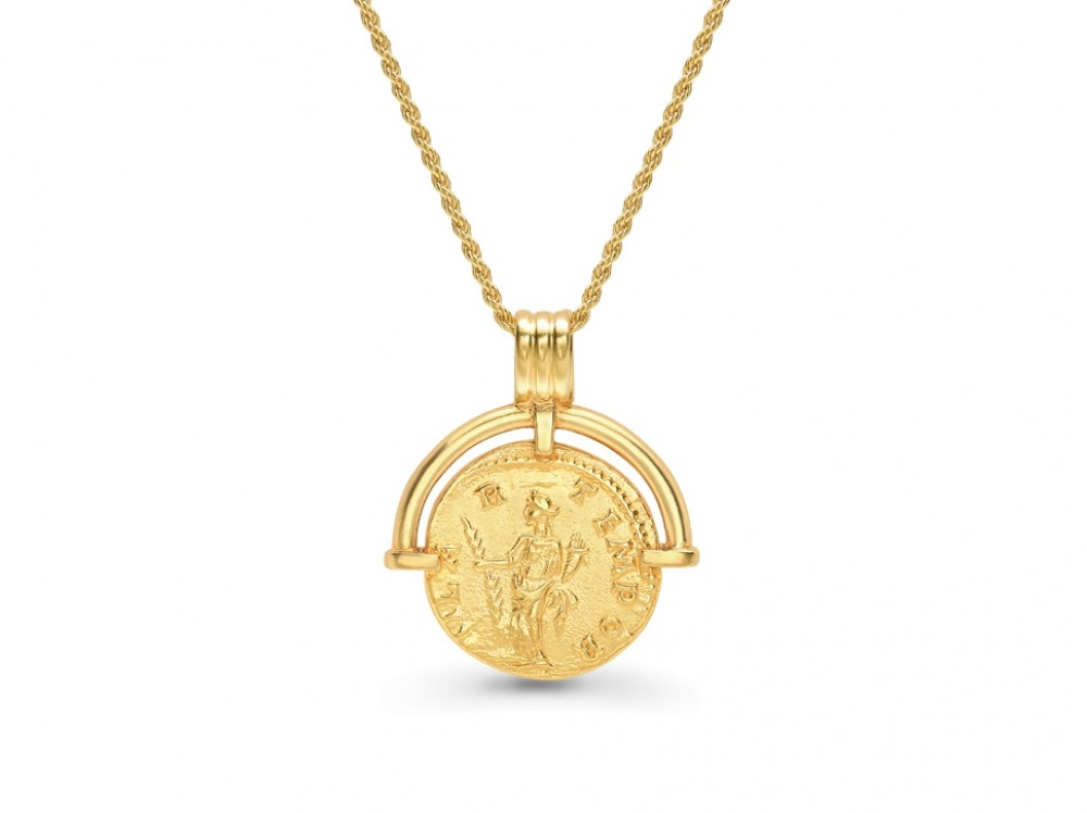 Lucy Williams Roman Arc Coin Necklace | Missoma