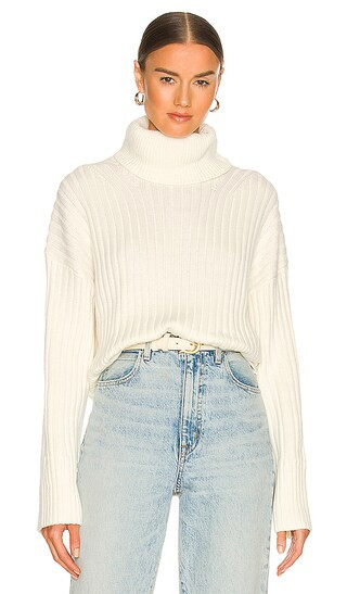 Amias Turtleneck in Ivory | Revolve Clothing (Global)