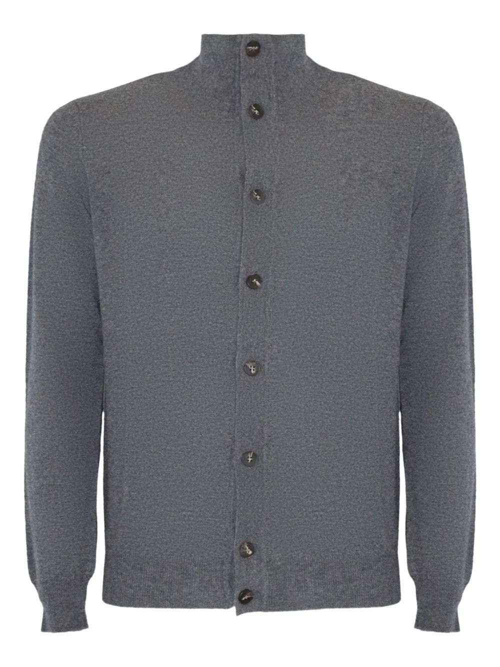 Kangra turtleneck button cardigan - Grey | Farfetch Global