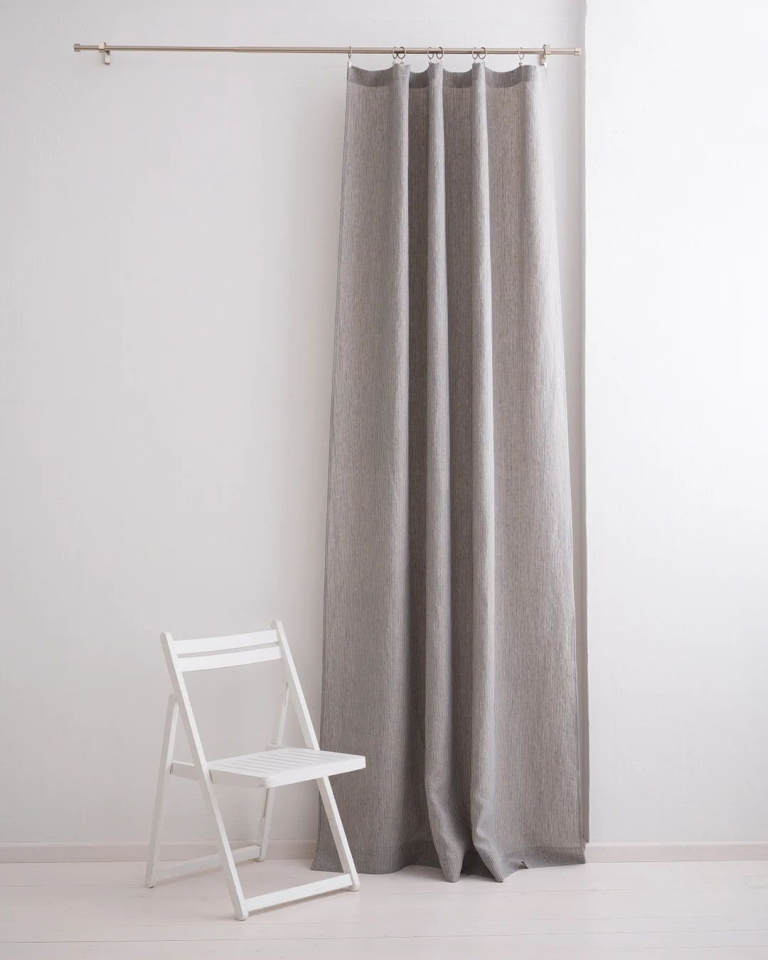 LINEN CURTAIN  Curtain Panel With Hook  Custom Linen Drapes - Etsy | Etsy (US)