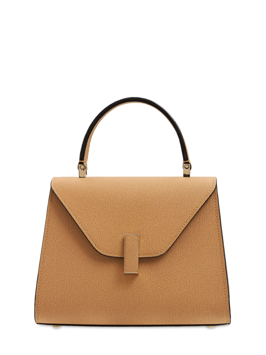 Valextra - Mini iside grained leather bag - Oyster | Luisaviaroma | Luisaviaroma