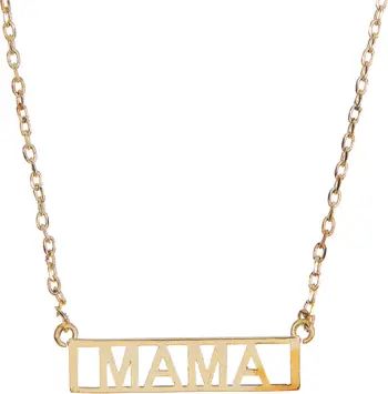 AREA STARS Mama Plate Neckalce | Nordstromrack | Nordstrom Rack