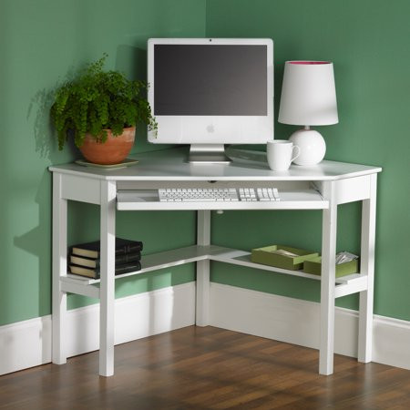 Wardboro Corner Computer Desk White Furniture Office Desks/Work Surfaces | Walmart (US)