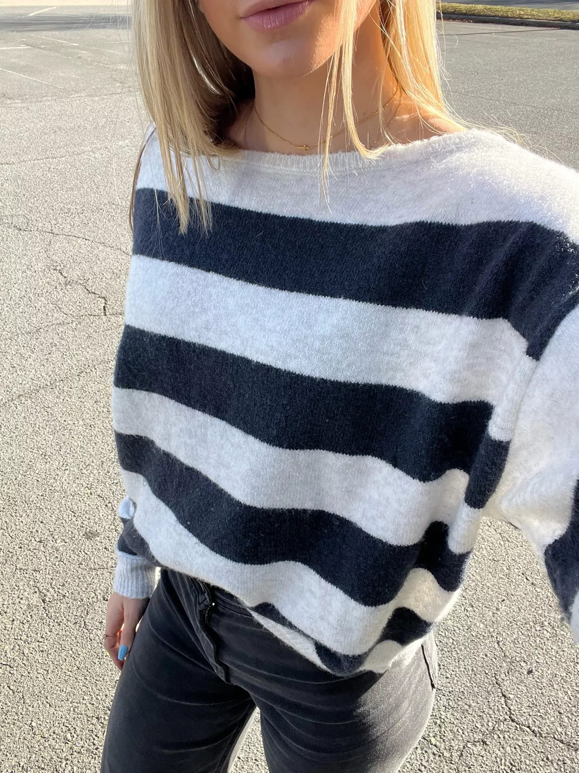 AE Whoa So Soft Ballet-Neck Sweater curated on LTK