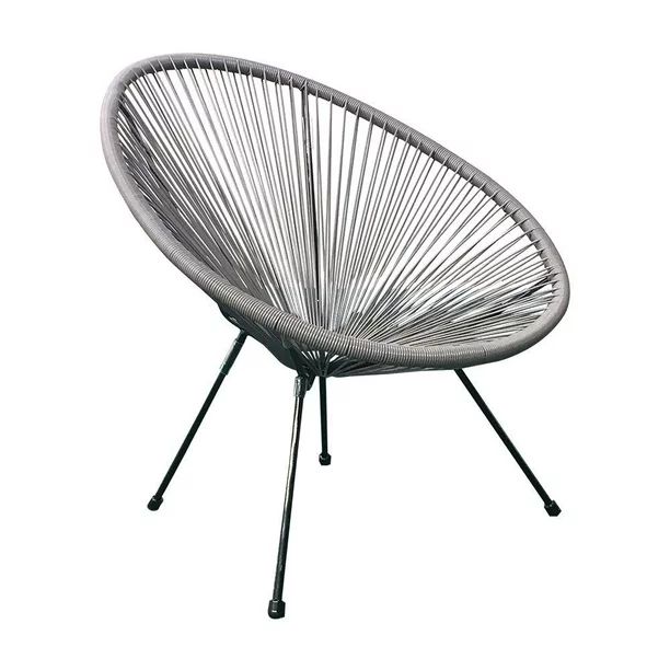 E-joy Acapulco Patio Chair/ All-Weather Weave Lounge Chair /Patio Sun Oval Chair /Indoor Outdoor ... | Walmart (US)