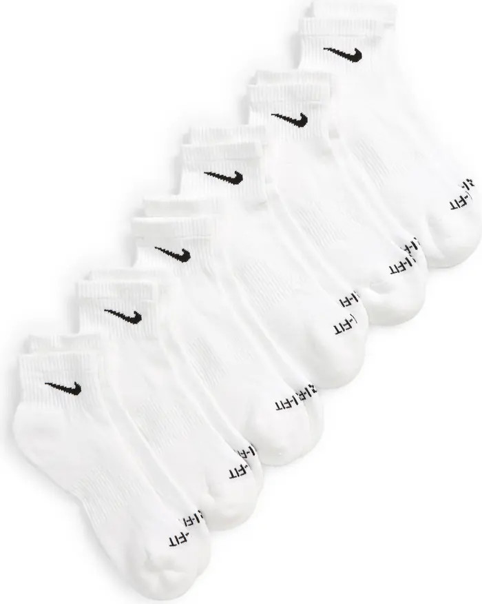 Dri-FIT 6-Pack Everyday Plus Cushioned Low Socks | Nordstrom