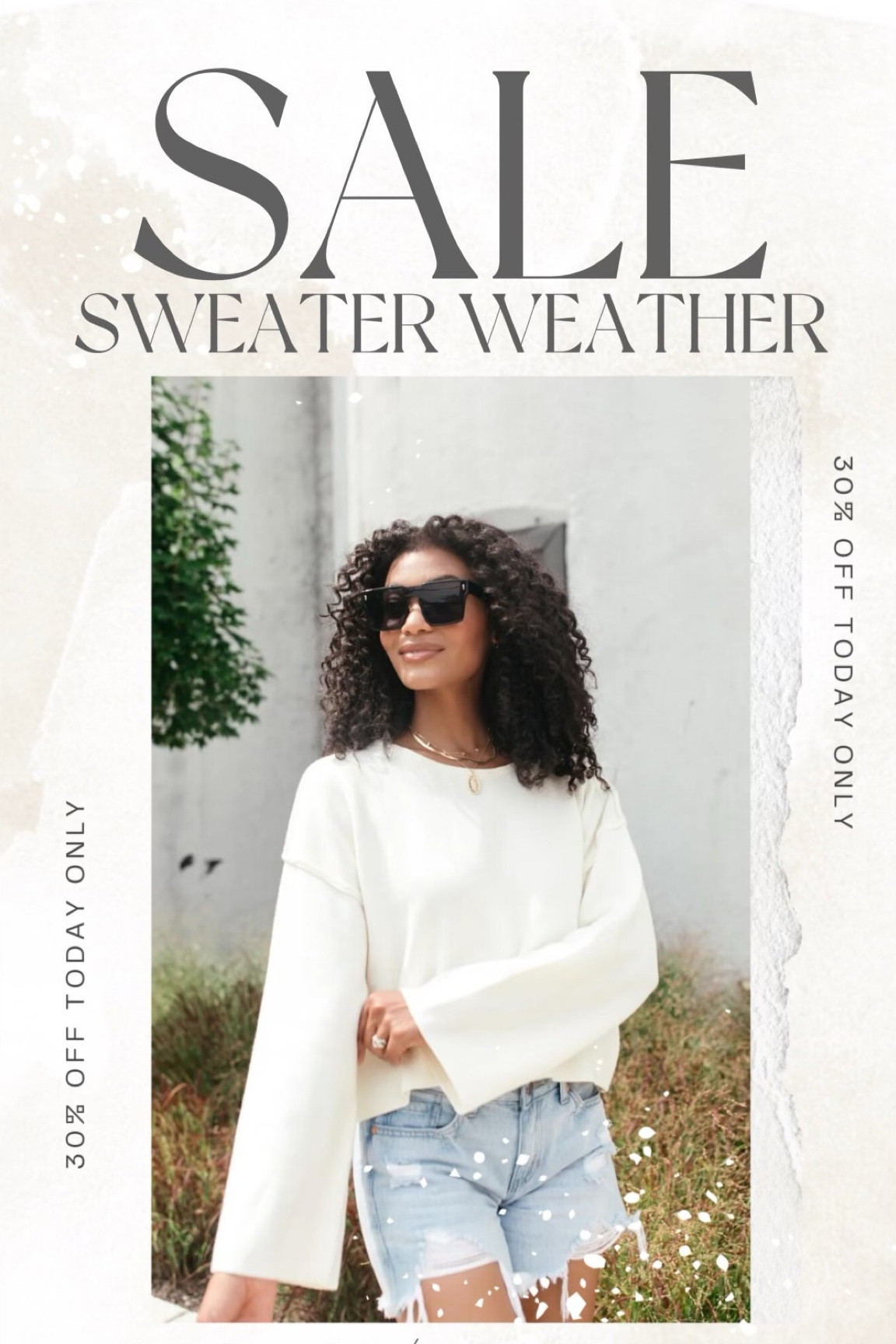 Sale alert 🚨 30% off all sweaters and they are the freakin cutest 🩷


#LTK #shopLTK #sale #salealert #sweater #sweaters #sweaterweather #cute #cutie #sheapostie #postie 

#LTKsalealert #LTKstyletip #LTKSeasonal