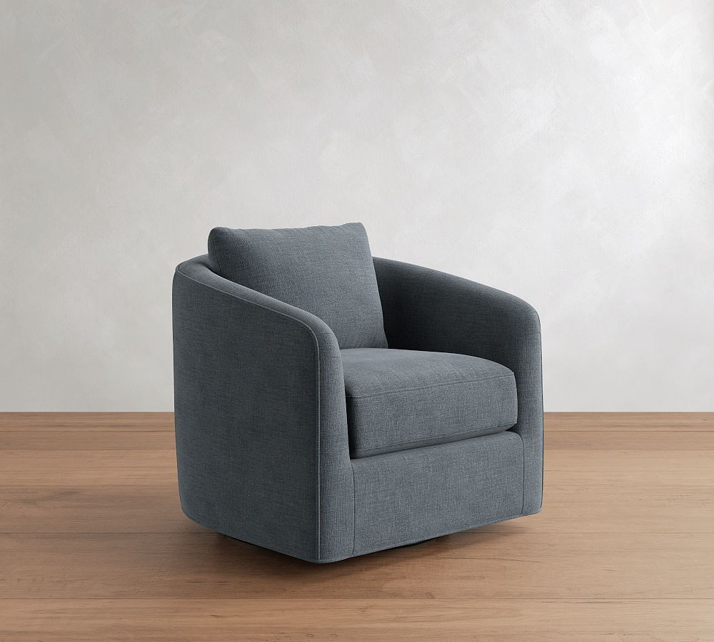Remmy Swivel Chair | Pottery Barn (US)