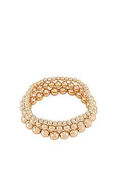 DANNIJO Timo Bracelet in Gold from Revolve.com | Revolve Clothing (Global)