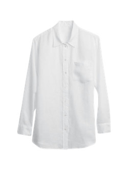 Linen Boyfriend Shirt | Gap (US)