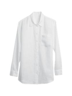 Linen Boyfriend Shirt | Gap (CA)
