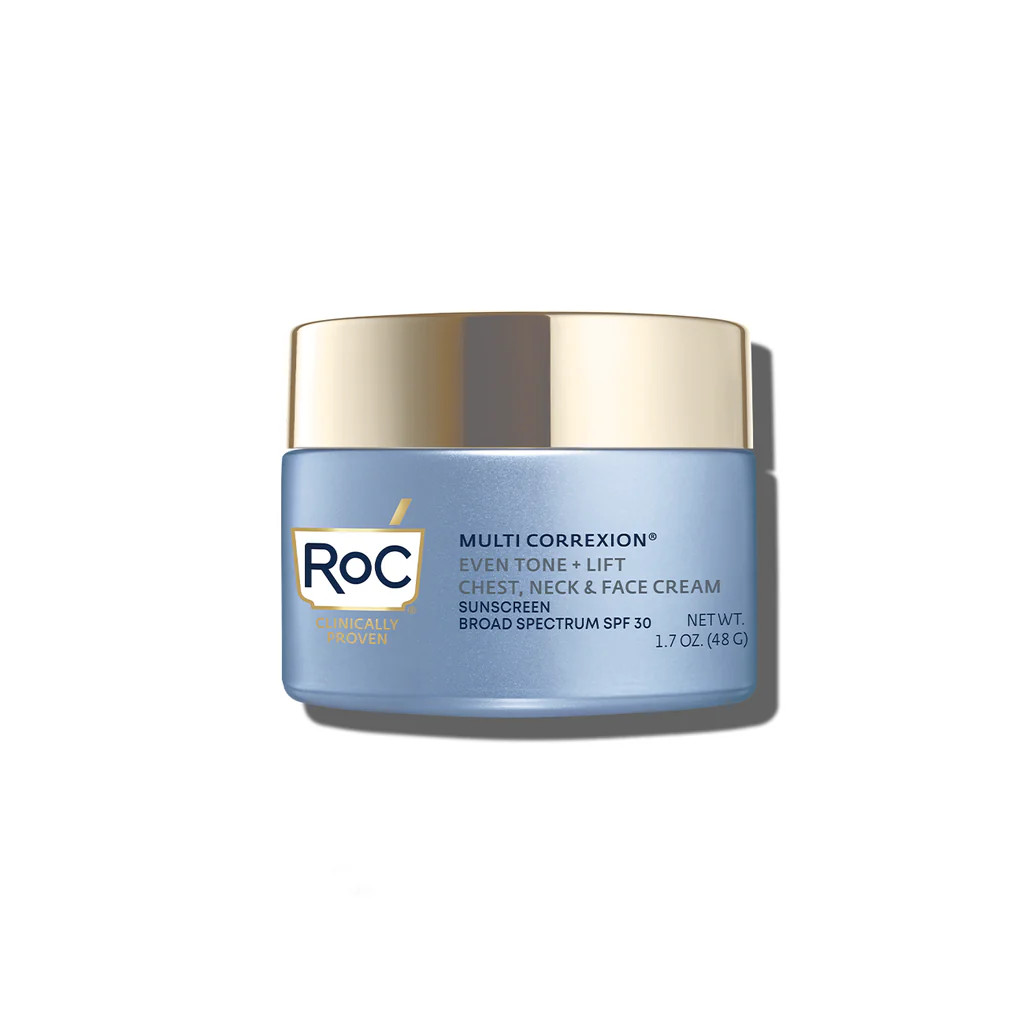MULTI CORREXION® Even Tone + Lift Chest, Neck & Face Cream SPF 30 | Roc Skincare