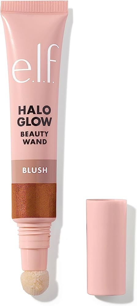 e.l.f. Halo Glow Blush Beauty Wand, Liquid Blush Wand For Radiant, Flushed Cheeks, Infused With Squalane, Vegan & Cruelty-free, Magic Hour | Amazon (US)