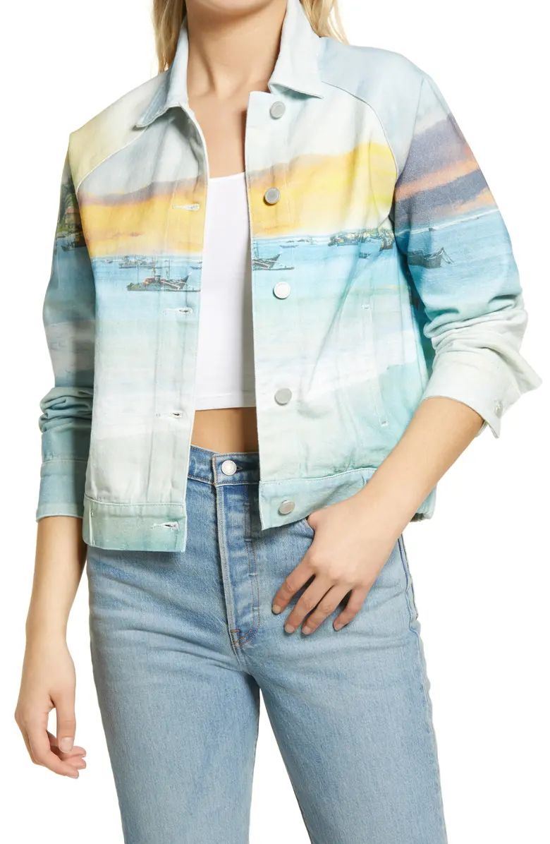 Photoprint Denim Jacket | Nordstrom